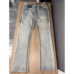 Platini Holt Men's Slim Boot Cut Jeans 31x32 NWT